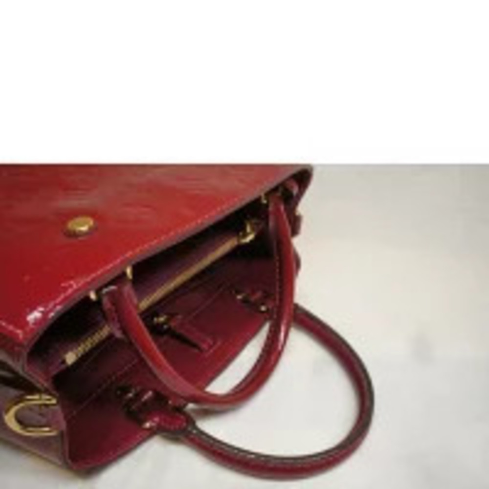 LOUIS VUITTON Montaigne Vernis Rose Pink Indien - Picture 4 of 6
